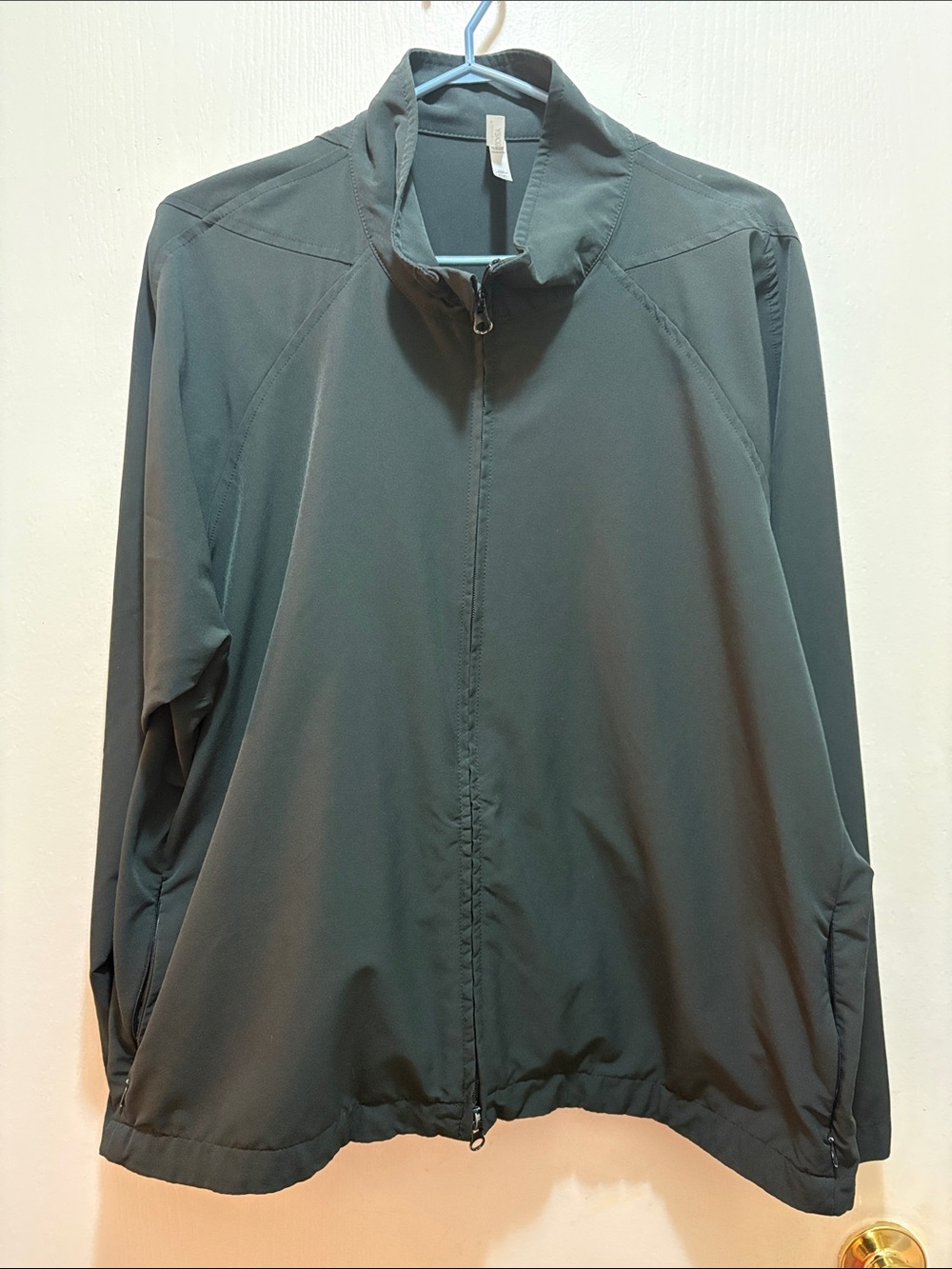 Jockey Women’s  Black Lightweight Zip Jacket